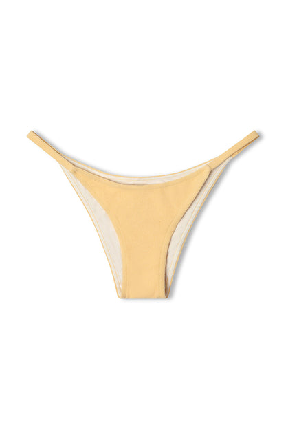 Butter Towelling Curve String Brief